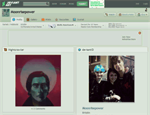 Tablet Screenshot of moonrisepower.deviantart.com