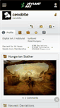 Mobile Screenshot of cenobite.deviantart.com