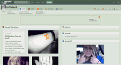 Desktop Screenshot of imthanerd.deviantart.com