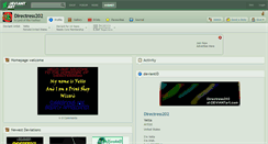 Desktop Screenshot of directress202.deviantart.com