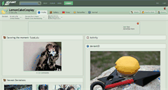 Desktop Screenshot of lemoncakecosplay.deviantart.com