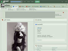 Tablet Screenshot of mfynn.deviantart.com