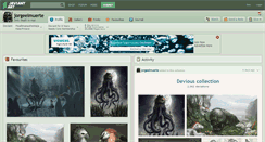 Desktop Screenshot of jorgeelmuerte.deviantart.com