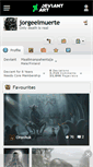 Mobile Screenshot of jorgeelmuerte.deviantart.com