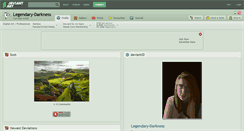 Desktop Screenshot of legendary-darkness.deviantart.com