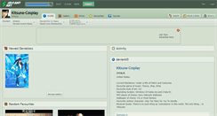 Desktop Screenshot of kitsune-cosplay.deviantart.com