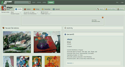 Desktop Screenshot of ekape.deviantart.com