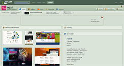 Desktop Screenshot of najcul.deviantart.com