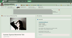 Desktop Screenshot of littlemissindikitsch.deviantart.com