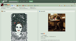 Desktop Screenshot of debit.deviantart.com