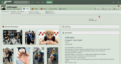 Desktop Screenshot of chibireaper.deviantart.com