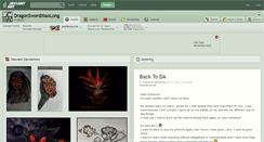 Desktop Screenshot of dragonswordxiaolong.deviantart.com