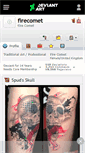 Mobile Screenshot of firecomet.deviantart.com