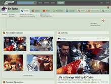 Tablet Screenshot of en-taiho.deviantart.com