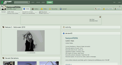 Desktop Screenshot of fuzzywolf2006.deviantart.com