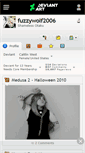 Mobile Screenshot of fuzzywolf2006.deviantart.com