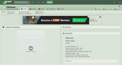 Desktop Screenshot of elkimmel.deviantart.com