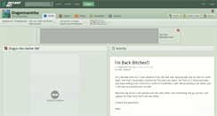 Desktop Screenshot of dragonmanmike.deviantart.com