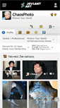 Mobile Screenshot of chaosphoto.deviantart.com