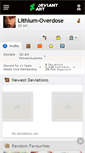 Mobile Screenshot of lithium-overdose.deviantart.com