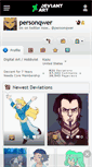 Mobile Screenshot of personqwer.deviantart.com