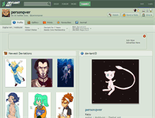 Tablet Screenshot of personqwer.deviantart.com
