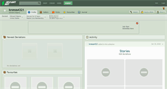 Desktop Screenshot of kronos4321.deviantart.com