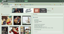 Desktop Screenshot of gemiange.deviantart.com