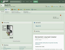 Tablet Screenshot of dajc-f2.deviantart.com