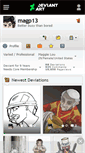 Mobile Screenshot of magp13.deviantart.com
