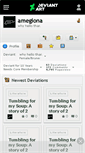 Mobile Screenshot of amegiona.deviantart.com