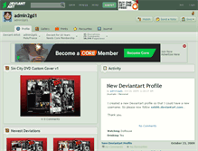 Tablet Screenshot of admin2gd1.deviantart.com