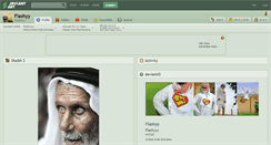 Desktop Screenshot of flashyy.deviantart.com