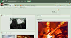 Desktop Screenshot of gracie16.deviantart.com