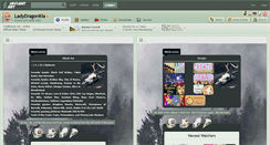 Desktop Screenshot of ladydragonkia.deviantart.com
