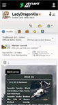 Mobile Screenshot of ladydragonkia.deviantart.com