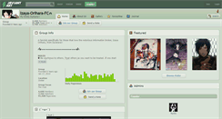 Desktop Screenshot of izaya-orihara-fc.deviantart.com
