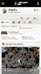 Mobile Screenshot of fracfx.deviantart.com