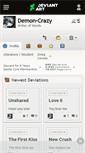 Mobile Screenshot of demon-crazy.deviantart.com