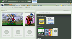 Desktop Screenshot of docwolph.deviantart.com