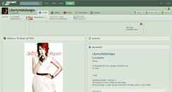 Desktop Screenshot of libertywalkdesigns.deviantart.com