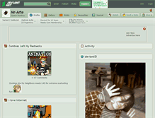 Tablet Screenshot of mr-arte.deviantart.com