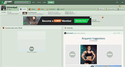 Desktop Screenshot of grimmtoof.deviantart.com