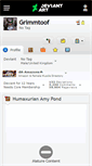 Mobile Screenshot of grimmtoof.deviantart.com