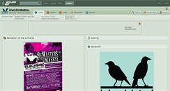 Desktop Screenshot of blackbirdtattoo.deviantart.com