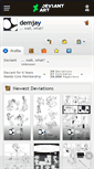 Mobile Screenshot of demjay.deviantart.com