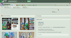 Desktop Screenshot of nifersaurus.deviantart.com