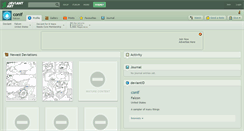 Desktop Screenshot of conif.deviantart.com
