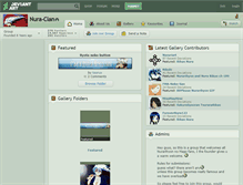 Tablet Screenshot of nura-clan.deviantart.com