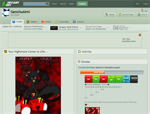 Tablet Screenshot of genchuaimi.deviantart.com